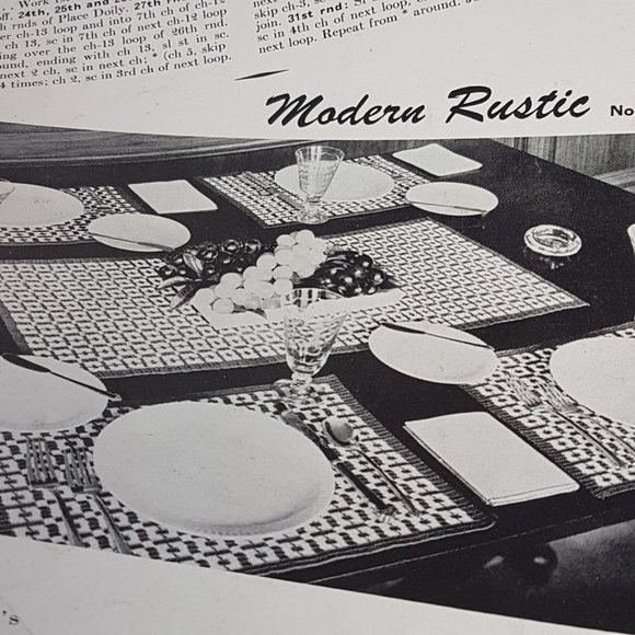 Vintage 1940s CANADIAN SPOOL COTTON COMPANY Ideas for Home Decoration Book 396 - Picture 14 of 16